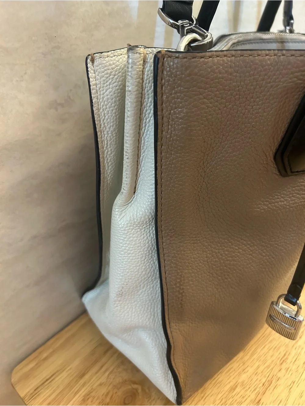 Michael Kors Mercer Large Convertible Leather Tote Bag